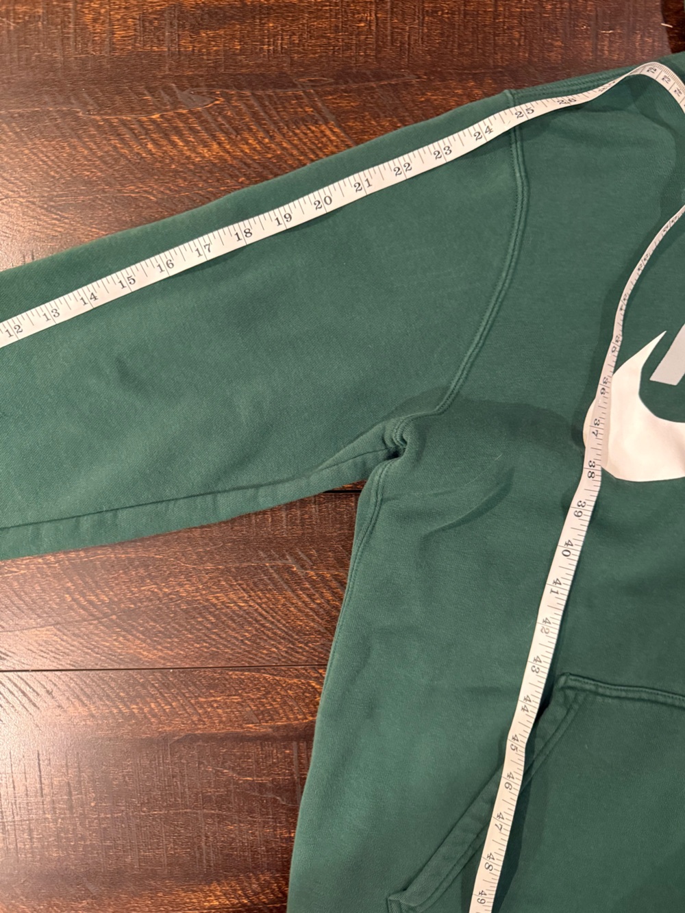Nike Club Fleece Lacrosse Hoodie Green Pullover Men’s Medium - Picture 12 of 14